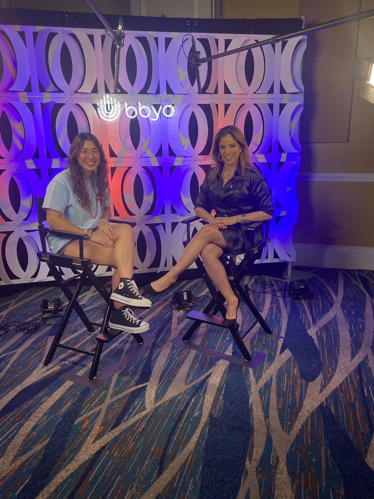 Group of people celebrating on stage