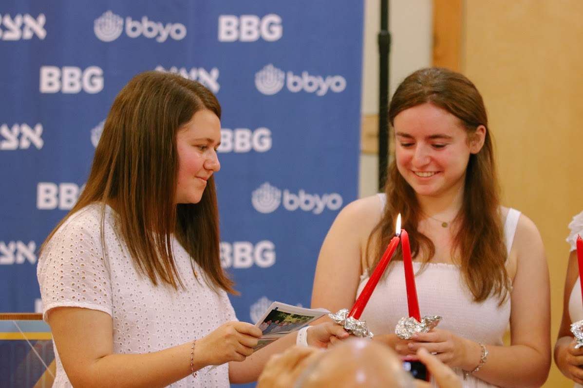 Group of people celebrating on stage