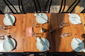 Group of people celebrating on stage