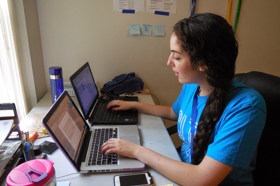 Group of people celebrating on stage