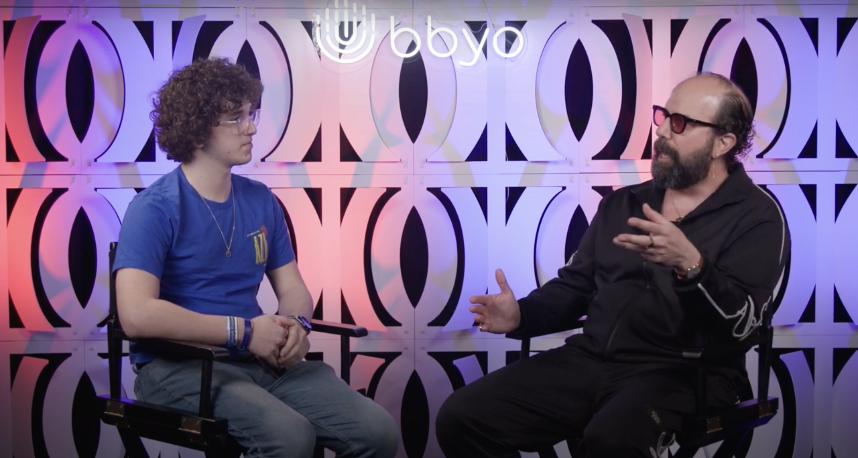 Group of people celebrating on stage