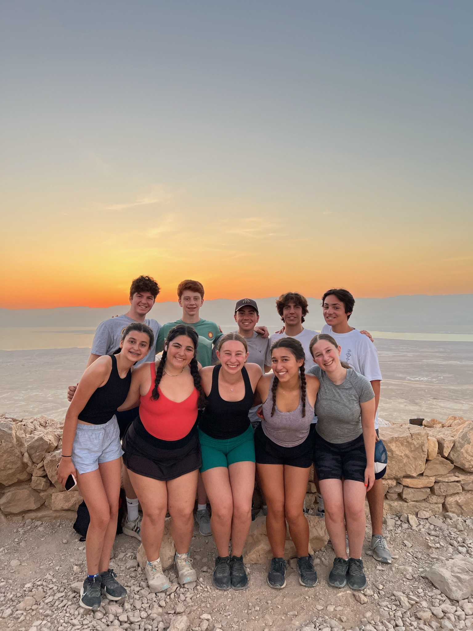 Group of people celebrating on stage