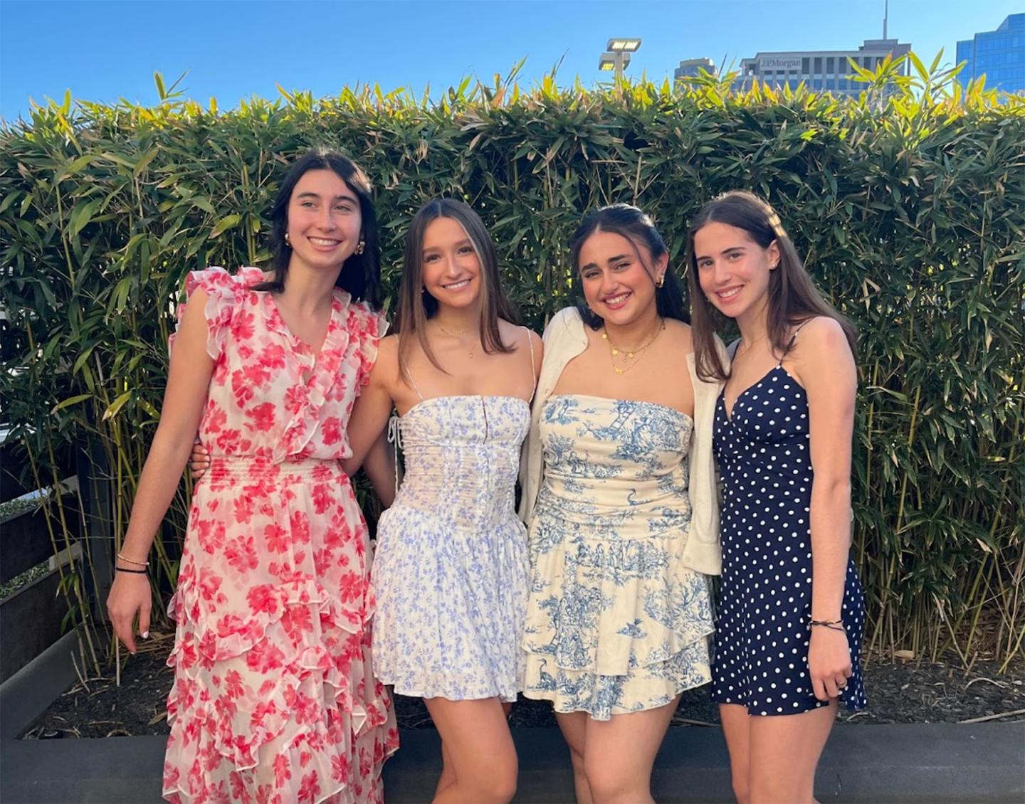 Group of people celebrating on stage