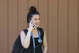 Group of people celebrating on stage