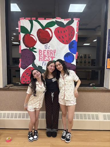 Group of people celebrating on stage