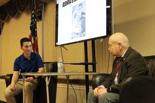 Group of people celebrating on stage