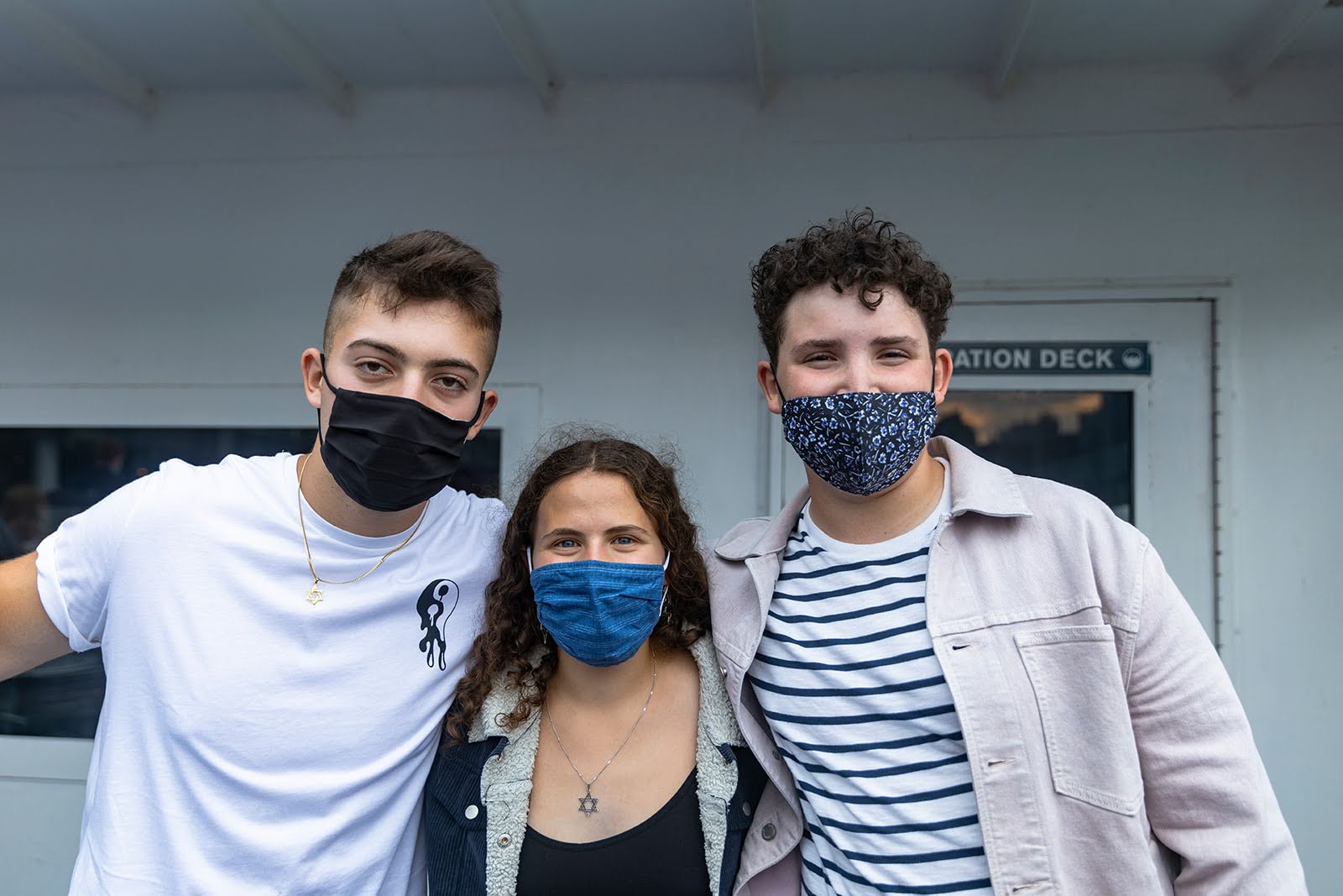 Group of people celebrating on stage