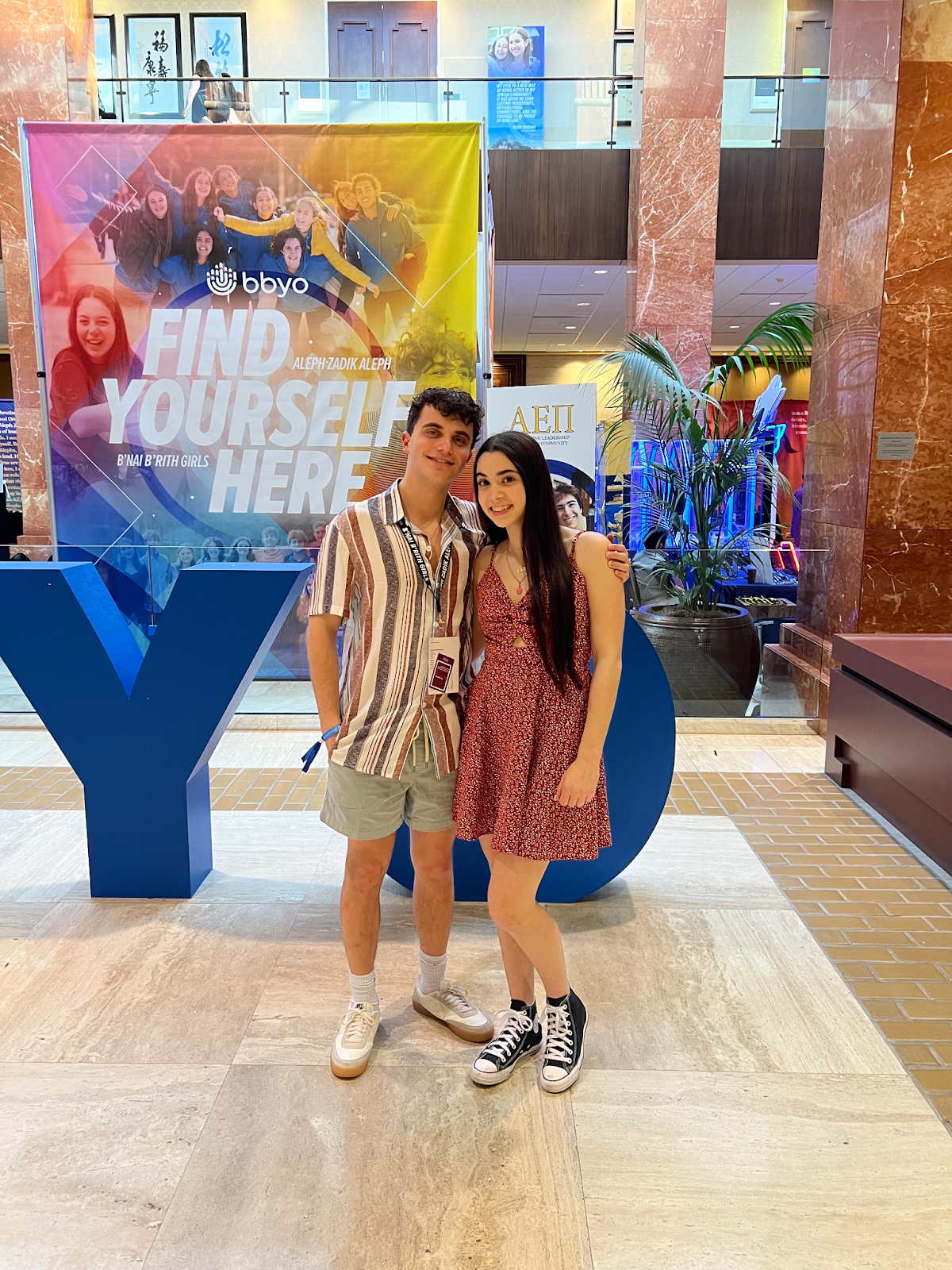 Group of people celebrating on stage