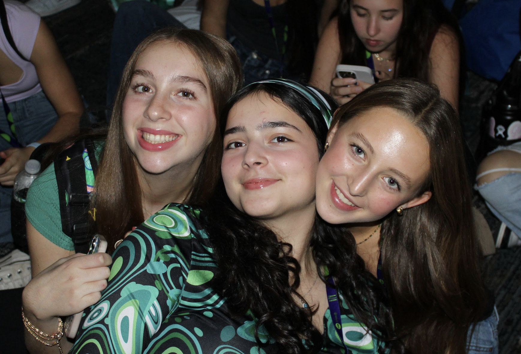 Group of people celebrating on stage