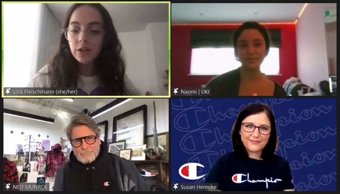 Group of people celebrating on stage