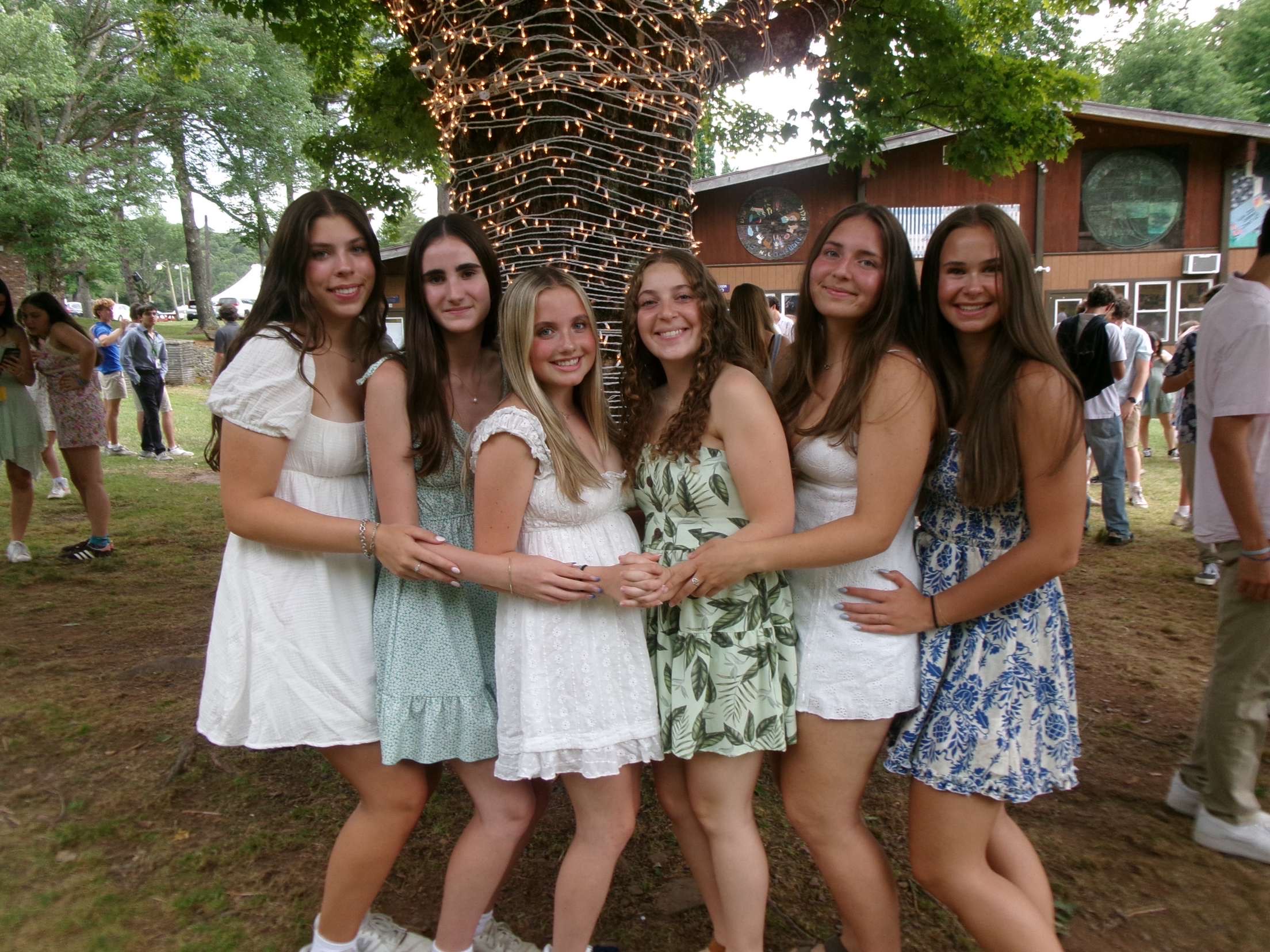 Group of people celebrating on stage