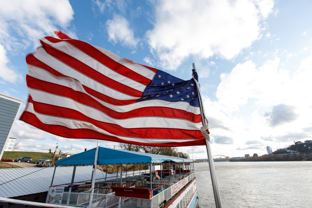 Group of people celebrating on stage
