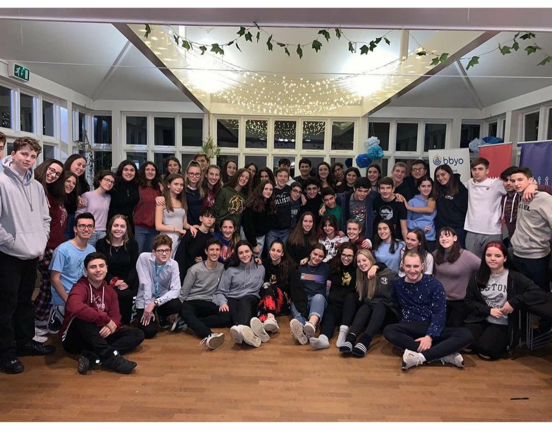 Group of people celebrating on stage