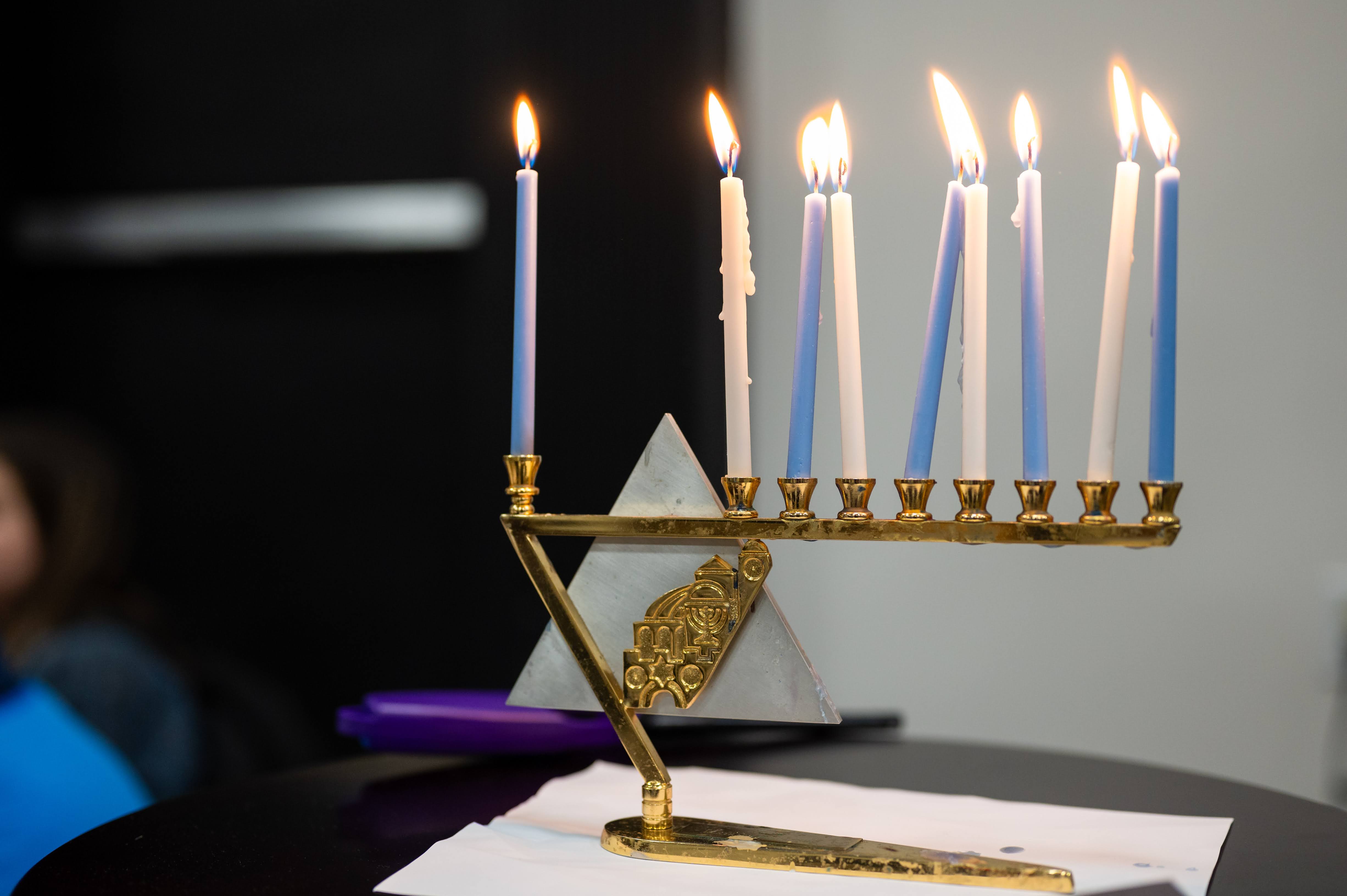 Group of people celebrating on stage