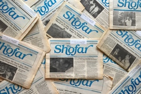 Group of people celebrating on stage