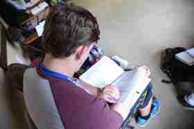 Group of people celebrating on stage