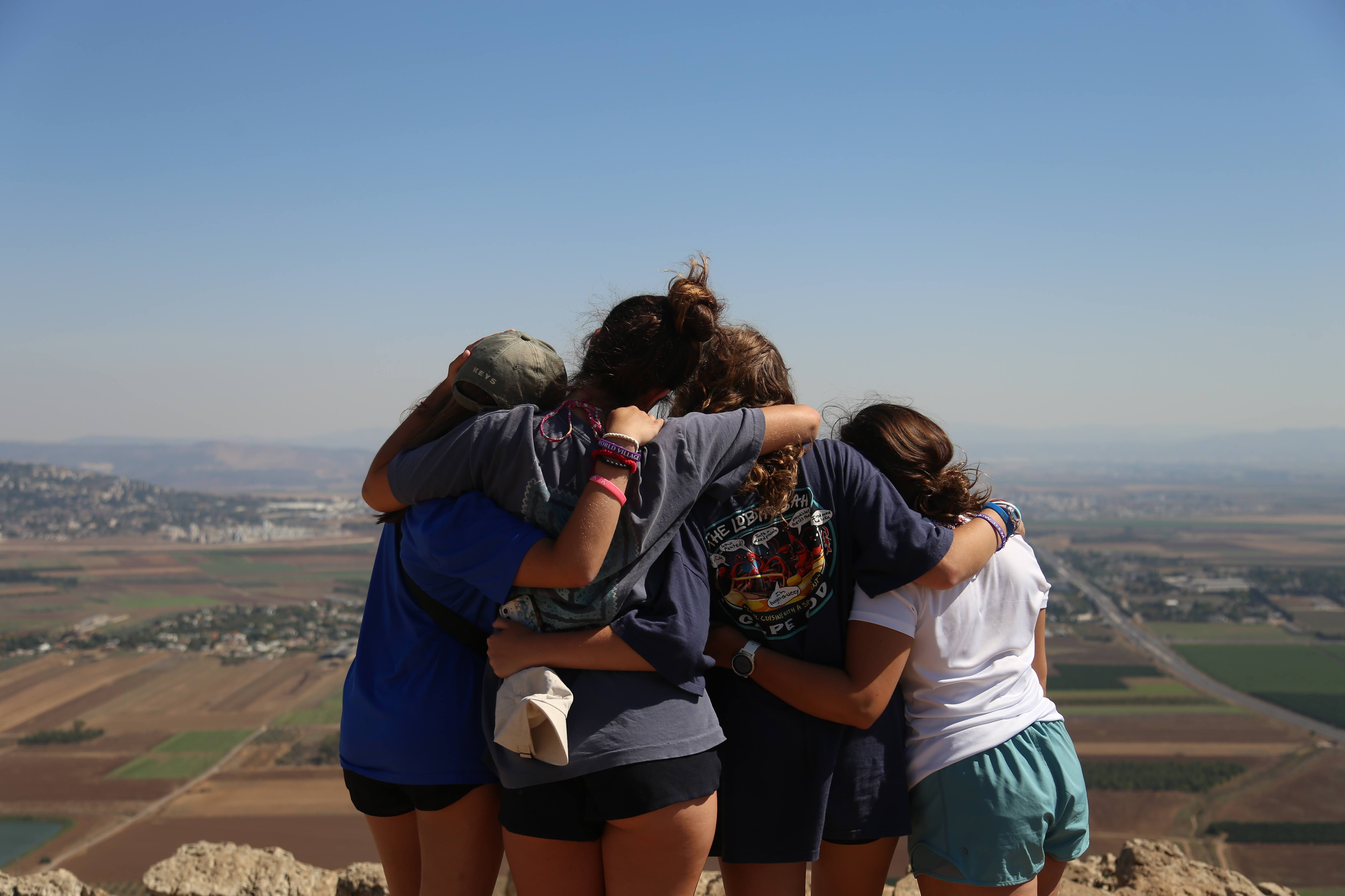Group of people celebrating on stage