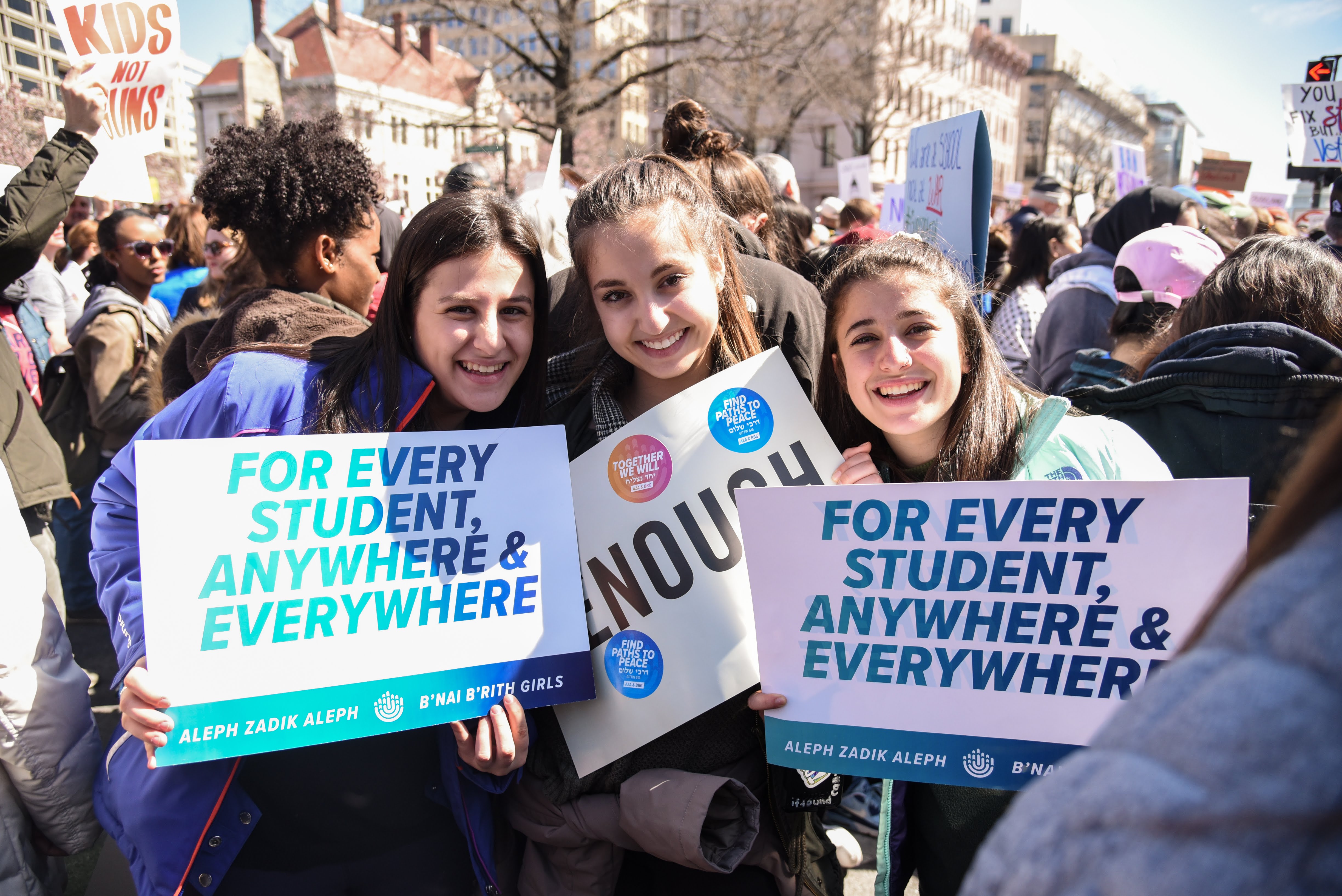Group of people celebrating on stage