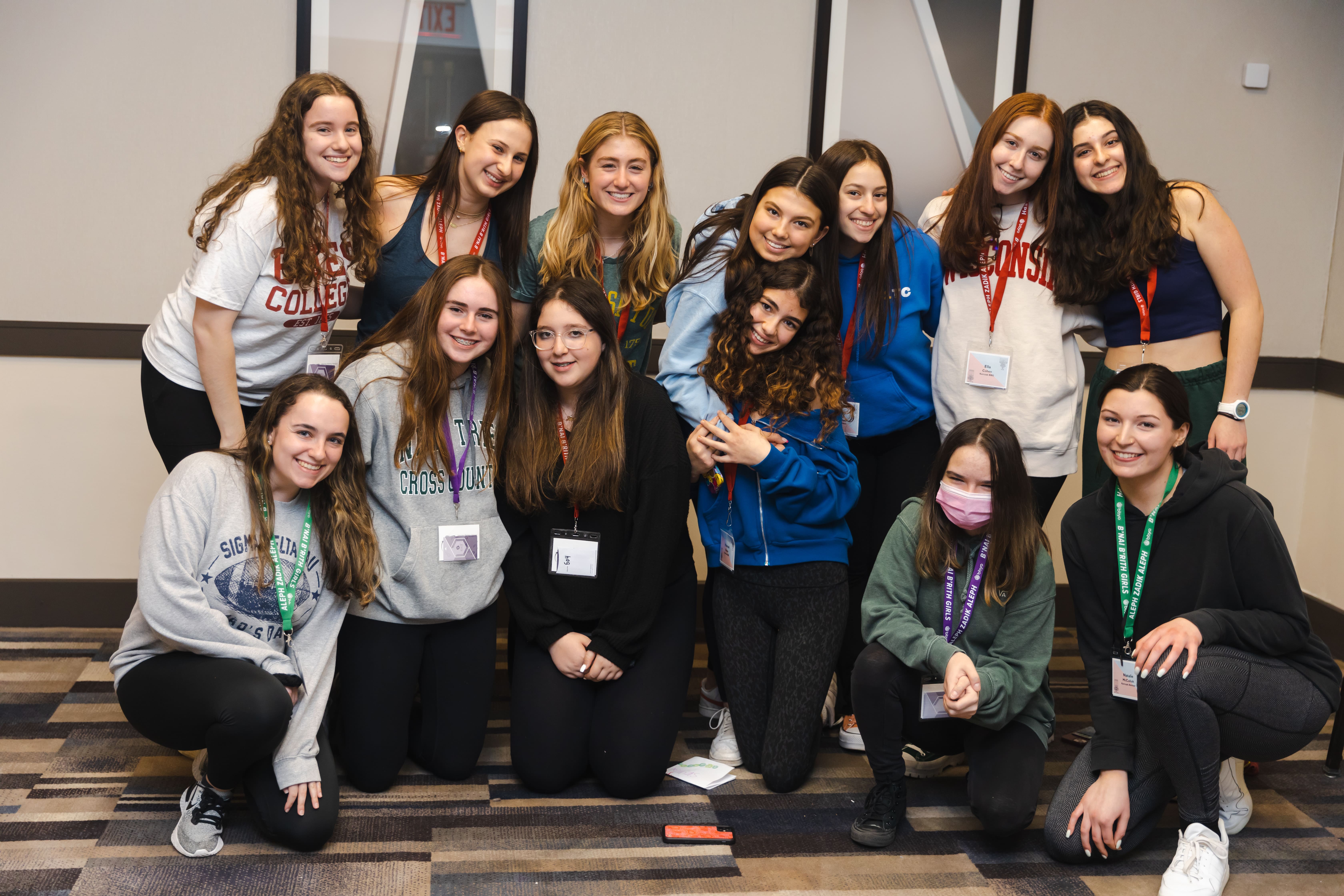 Group of people celebrating on stage
