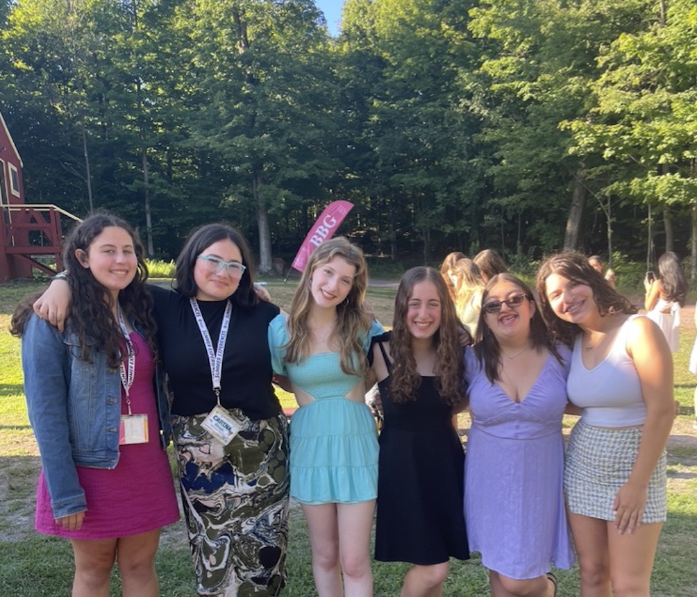 Group of people celebrating on stage