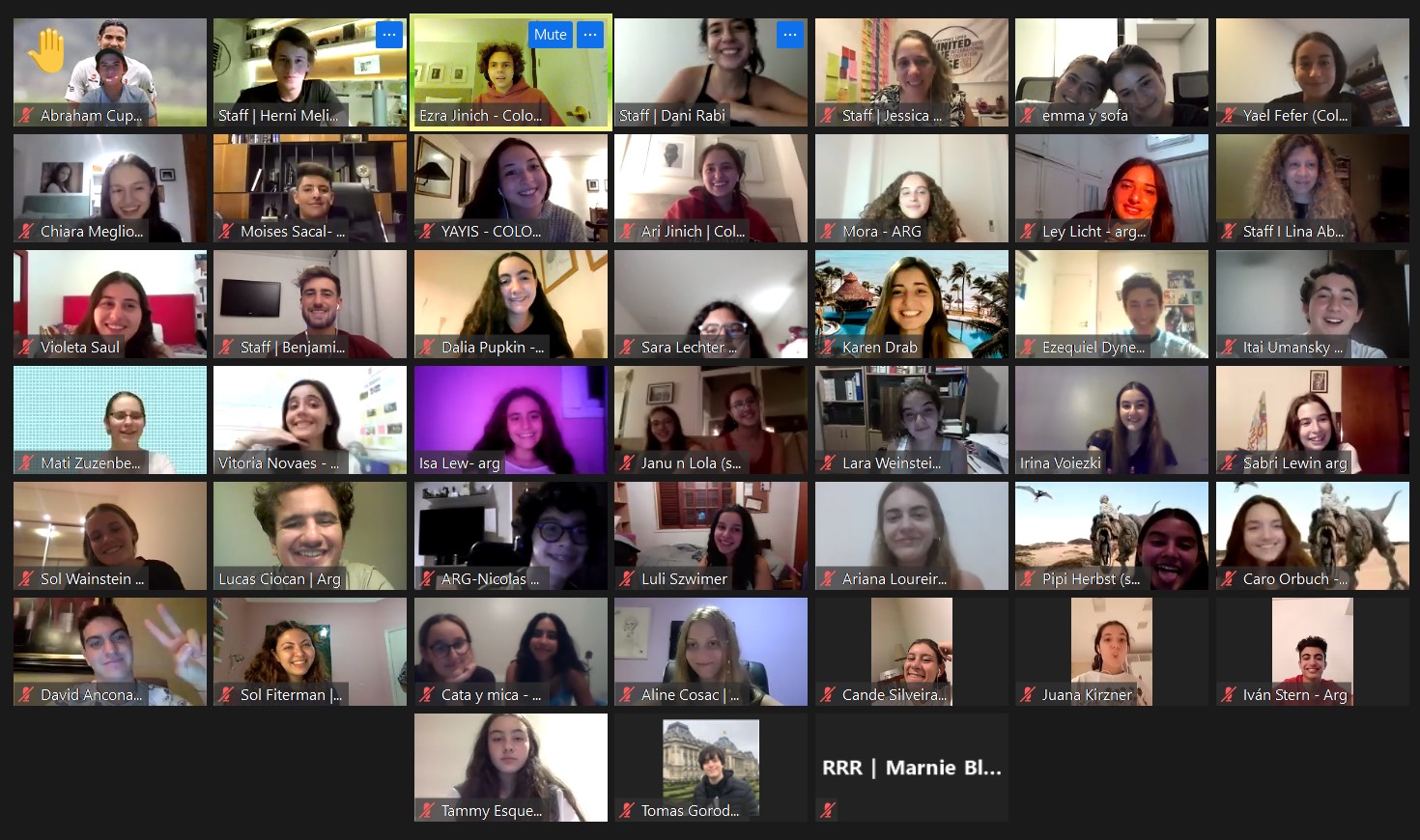 Group of people celebrating on stage