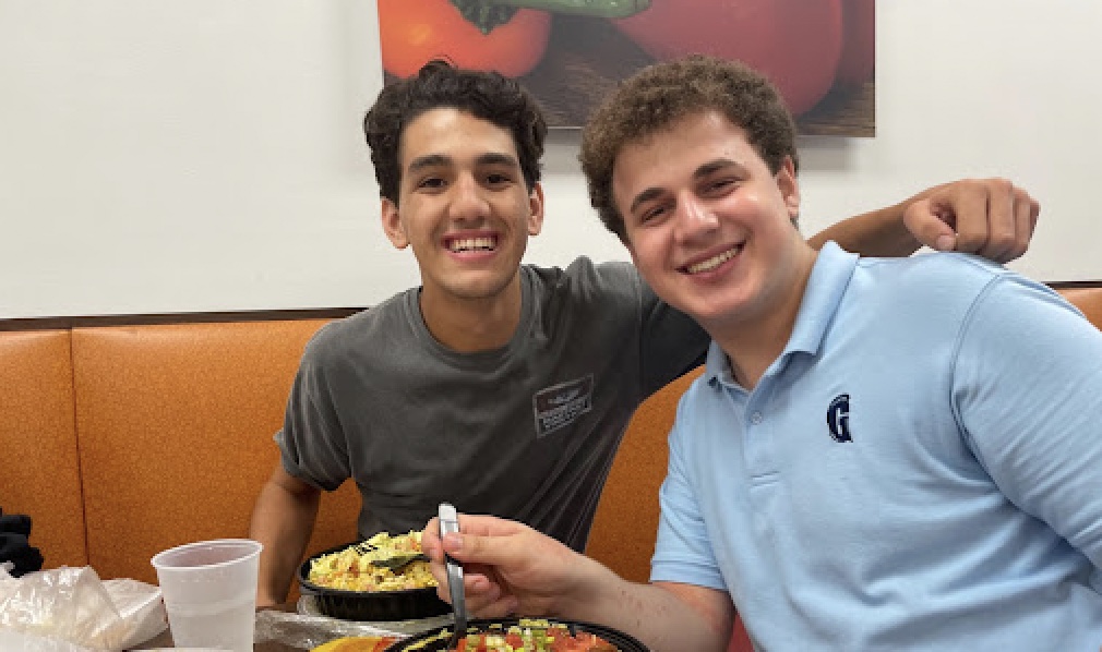 Group of people celebrating on stage