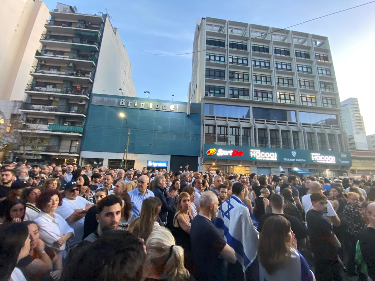 Group of people celebrating on stage