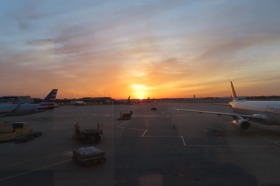 Group of people celebrating on stage