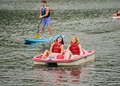 Group of people smiling outdoors