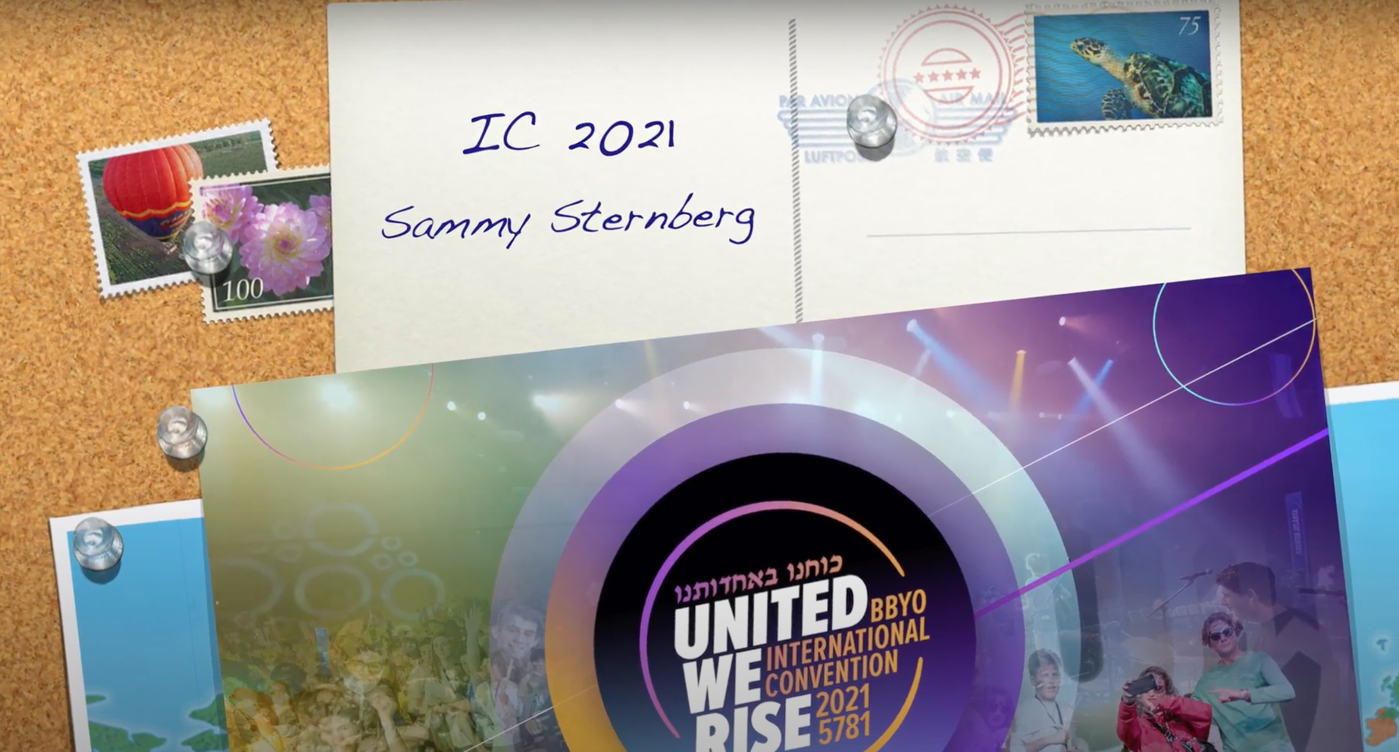 Group of people celebrating on stage