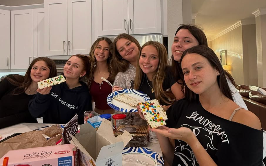 Group of people celebrating on stage