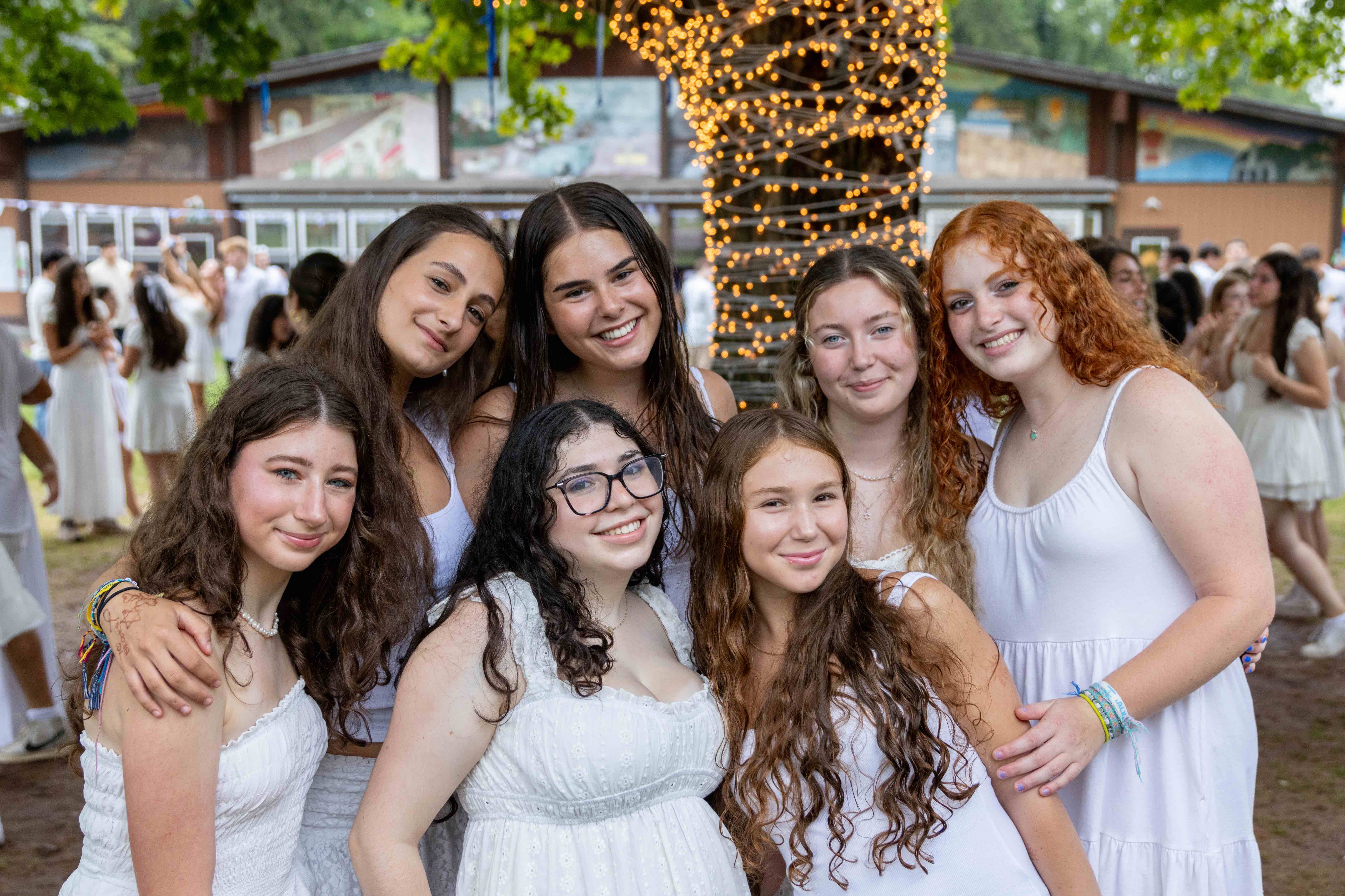 Group of people celebrating on stage