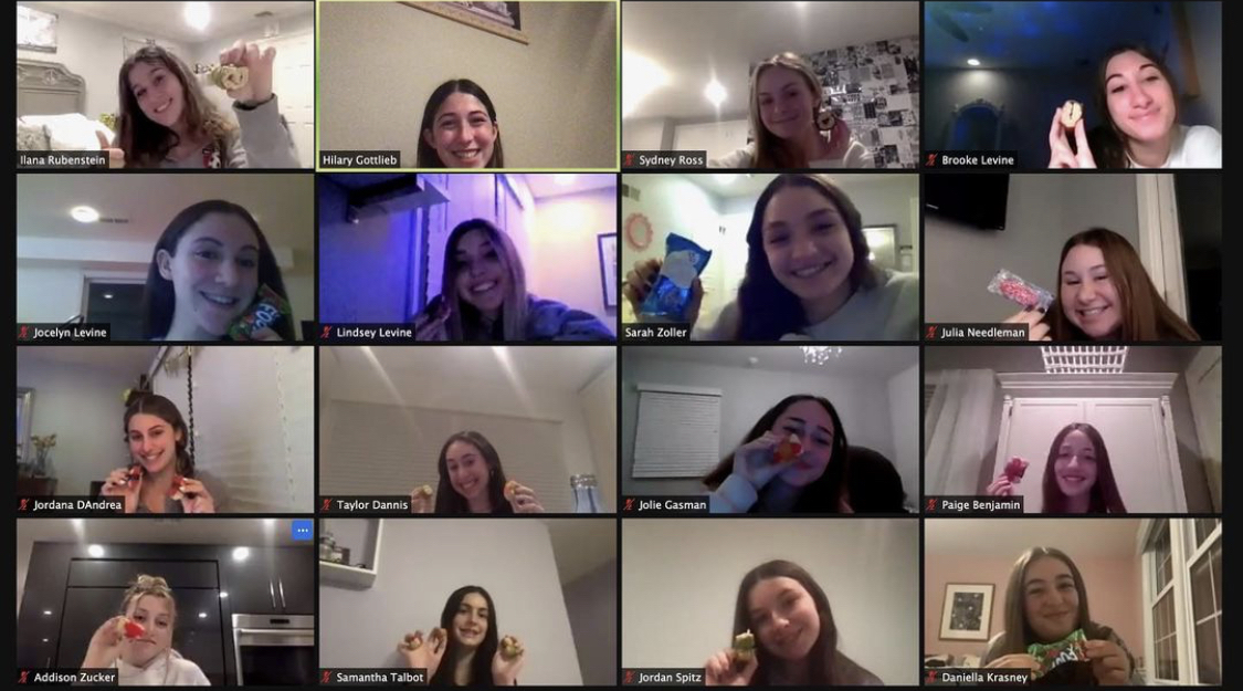 Group of people celebrating on stage