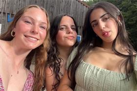 Group of people celebrating on stage