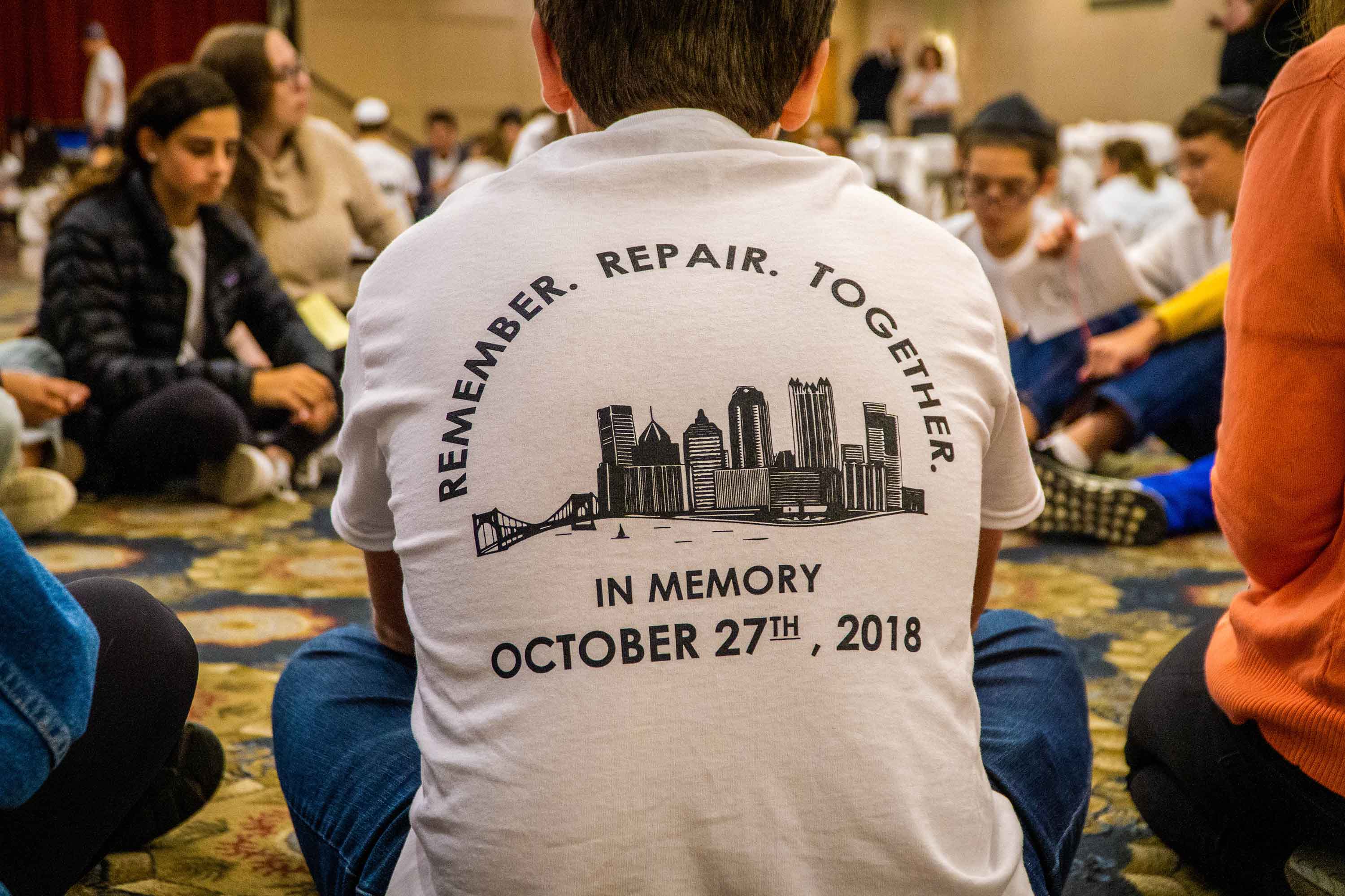 Group of people celebrating on stage