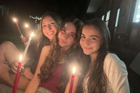 Group of people celebrating on stage