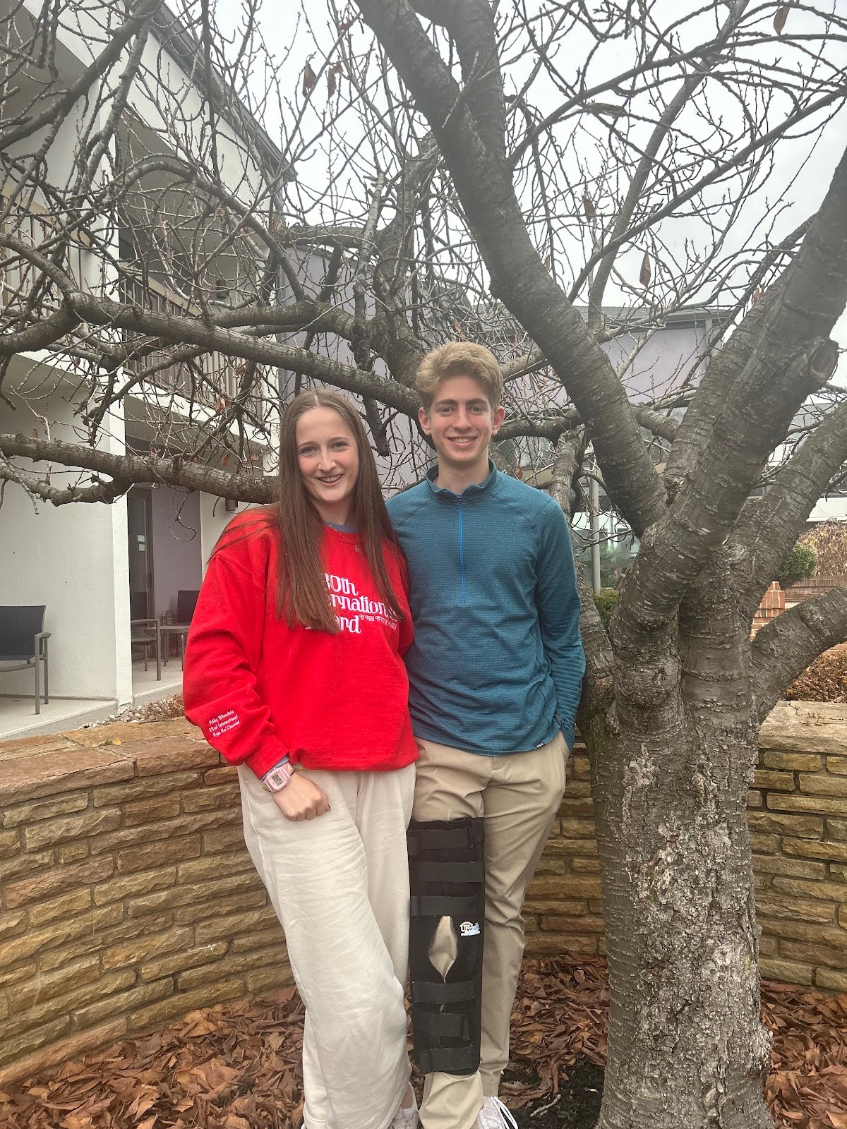 Group of people celebrating on stage