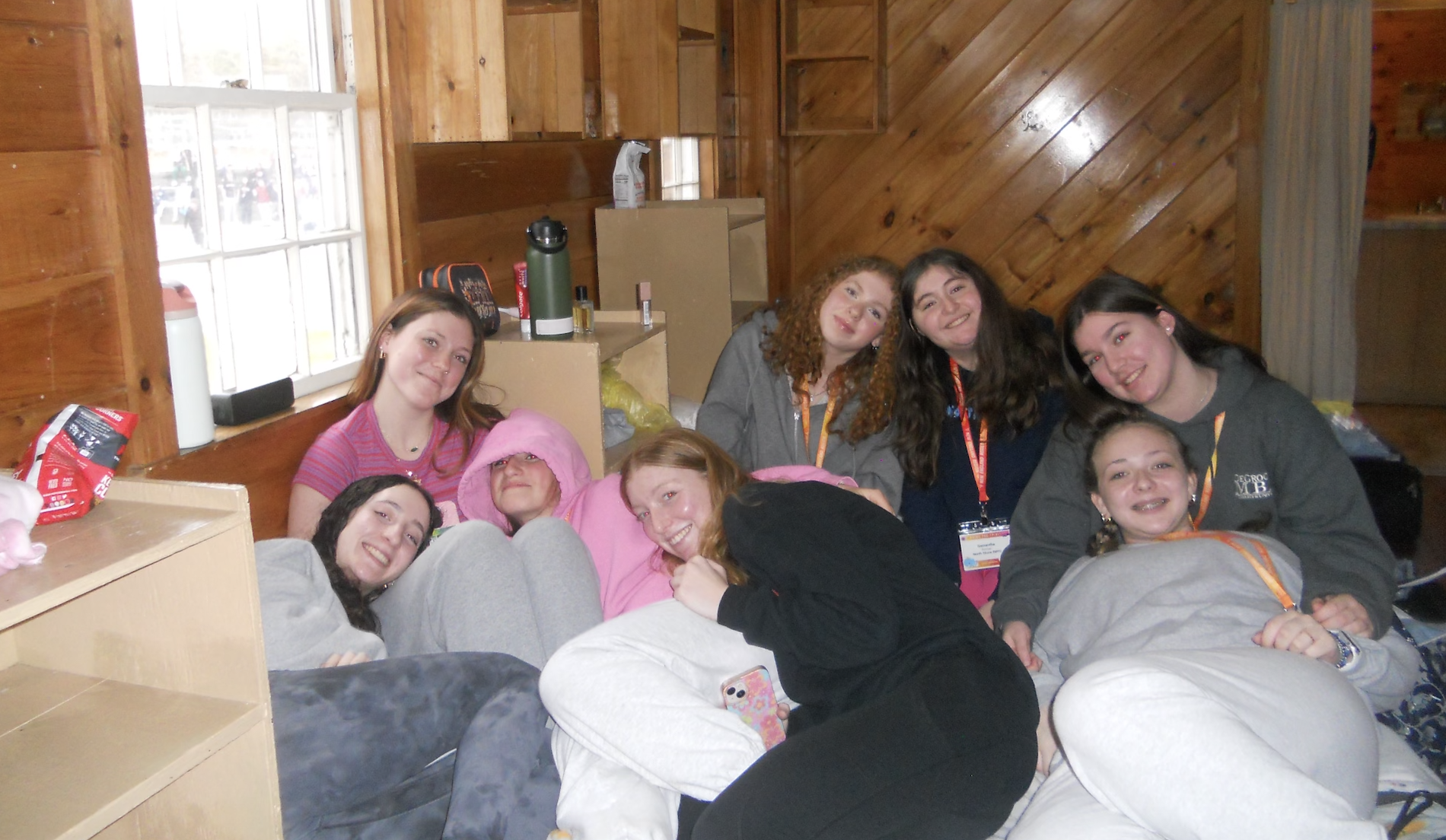 Group of people celebrating on stage