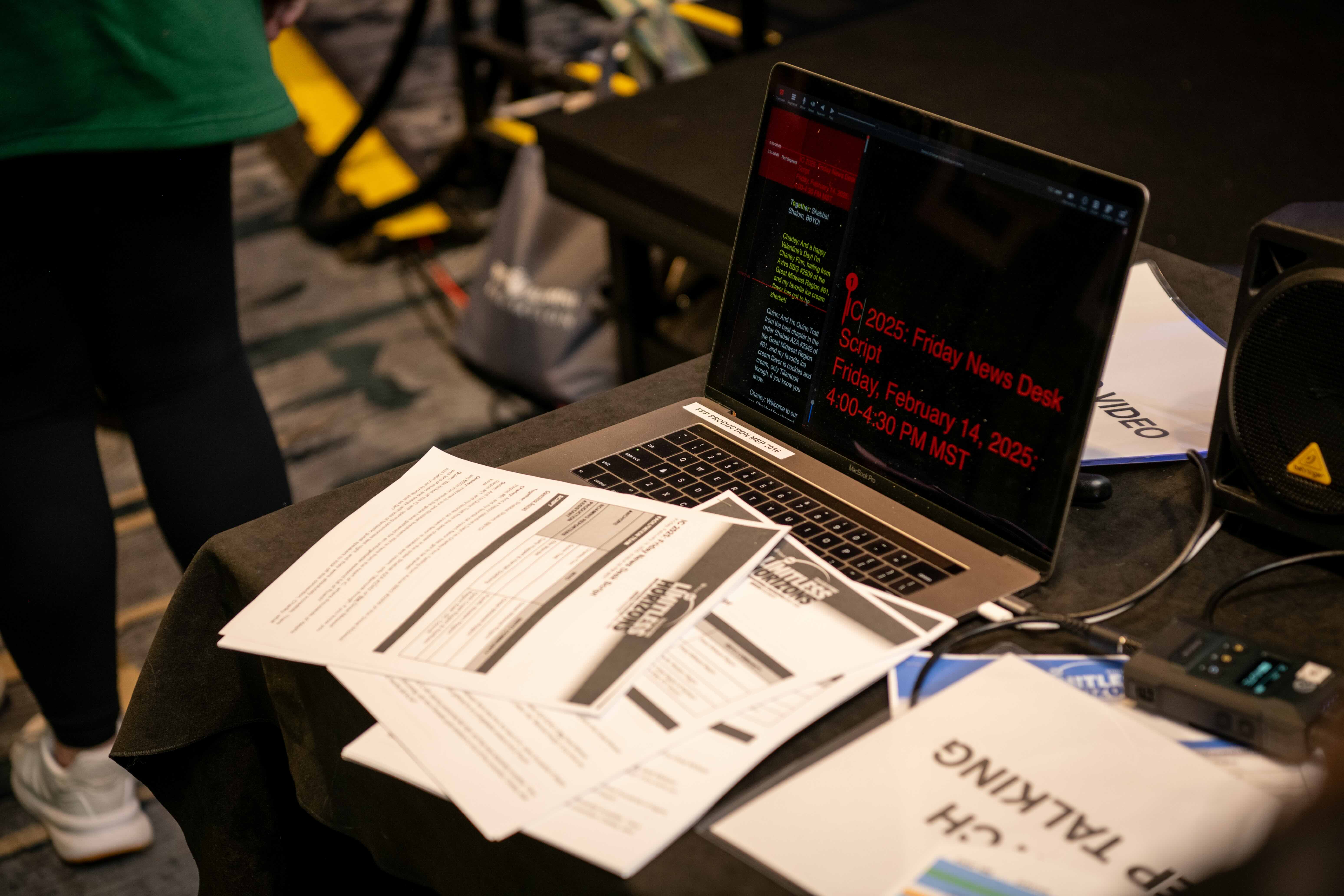 Group of people celebrating on stage