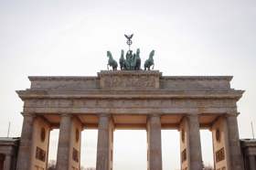 Group of people celebrating on stage