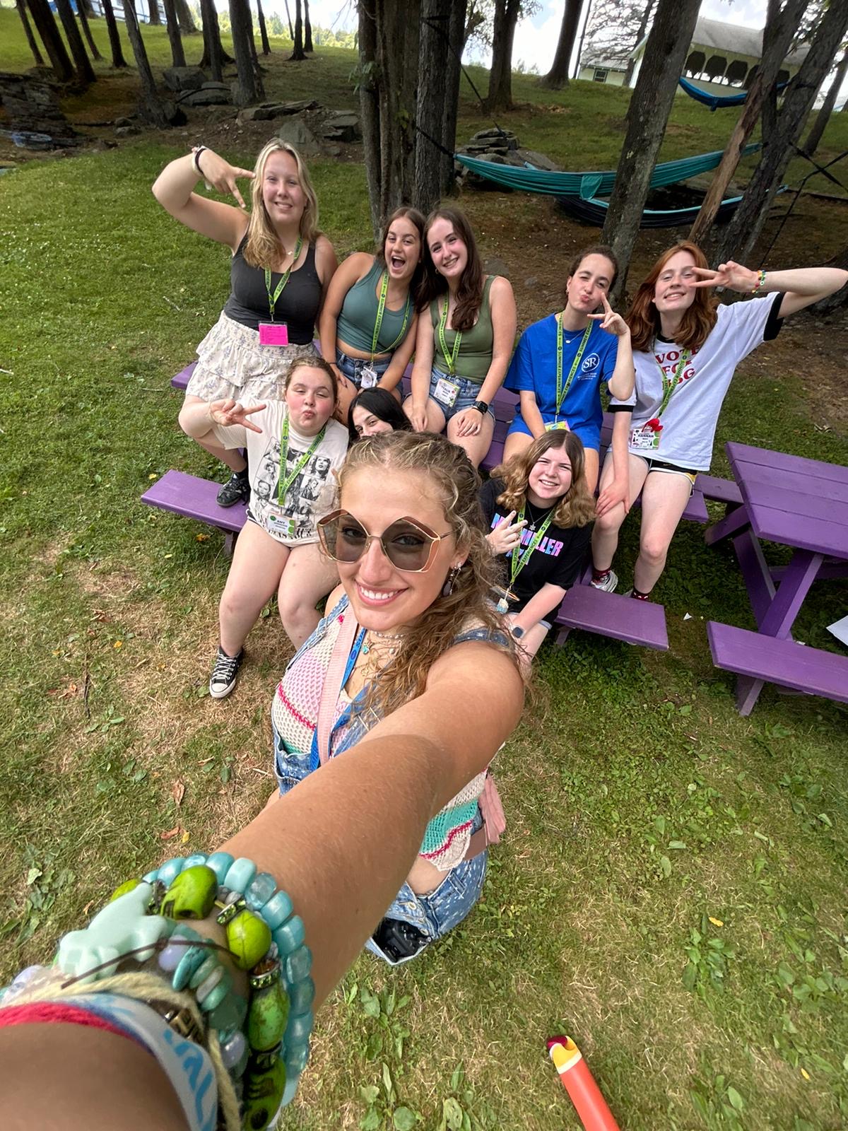 Group of people celebrating on stage