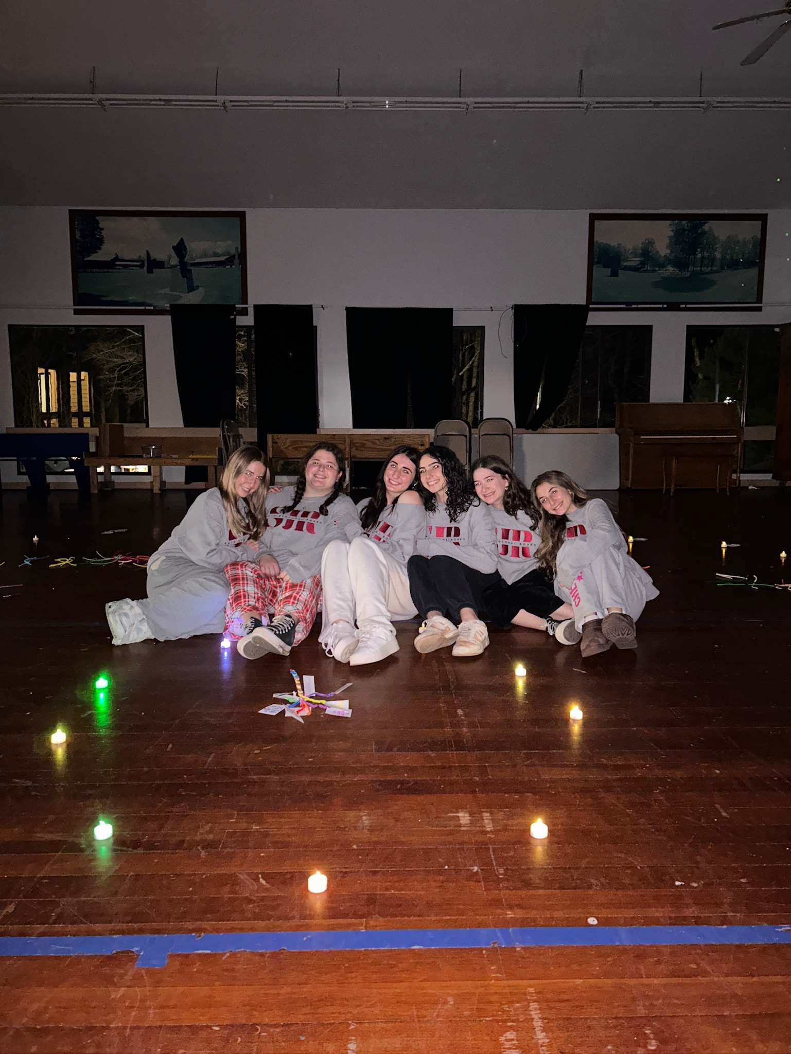 Group of people celebrating on stage