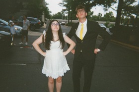 Group of people celebrating on stage