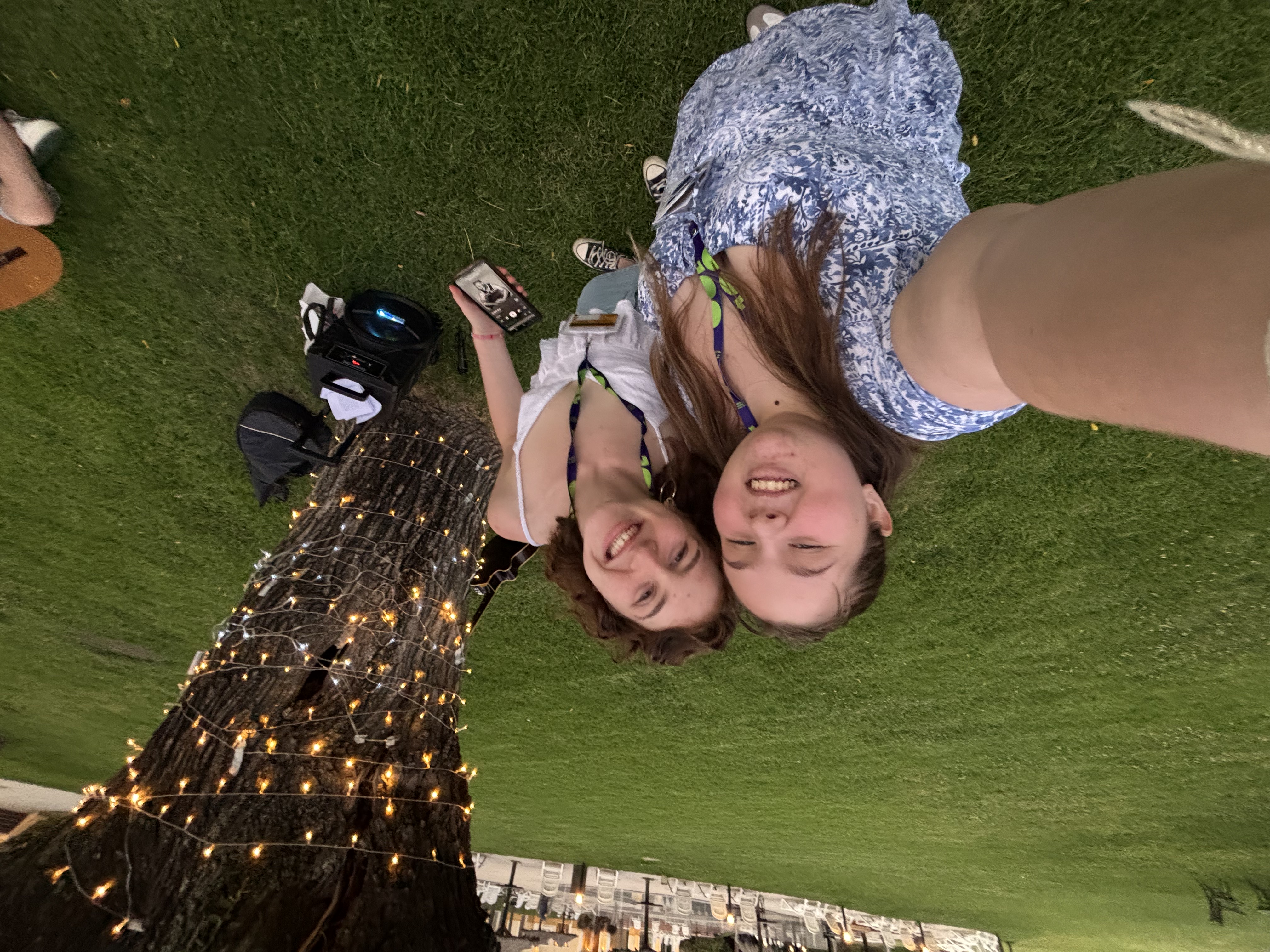 Group of people celebrating on stage