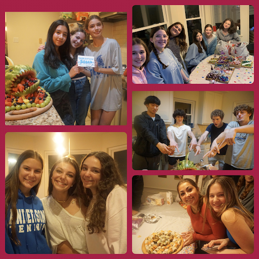 Group of people celebrating on stage