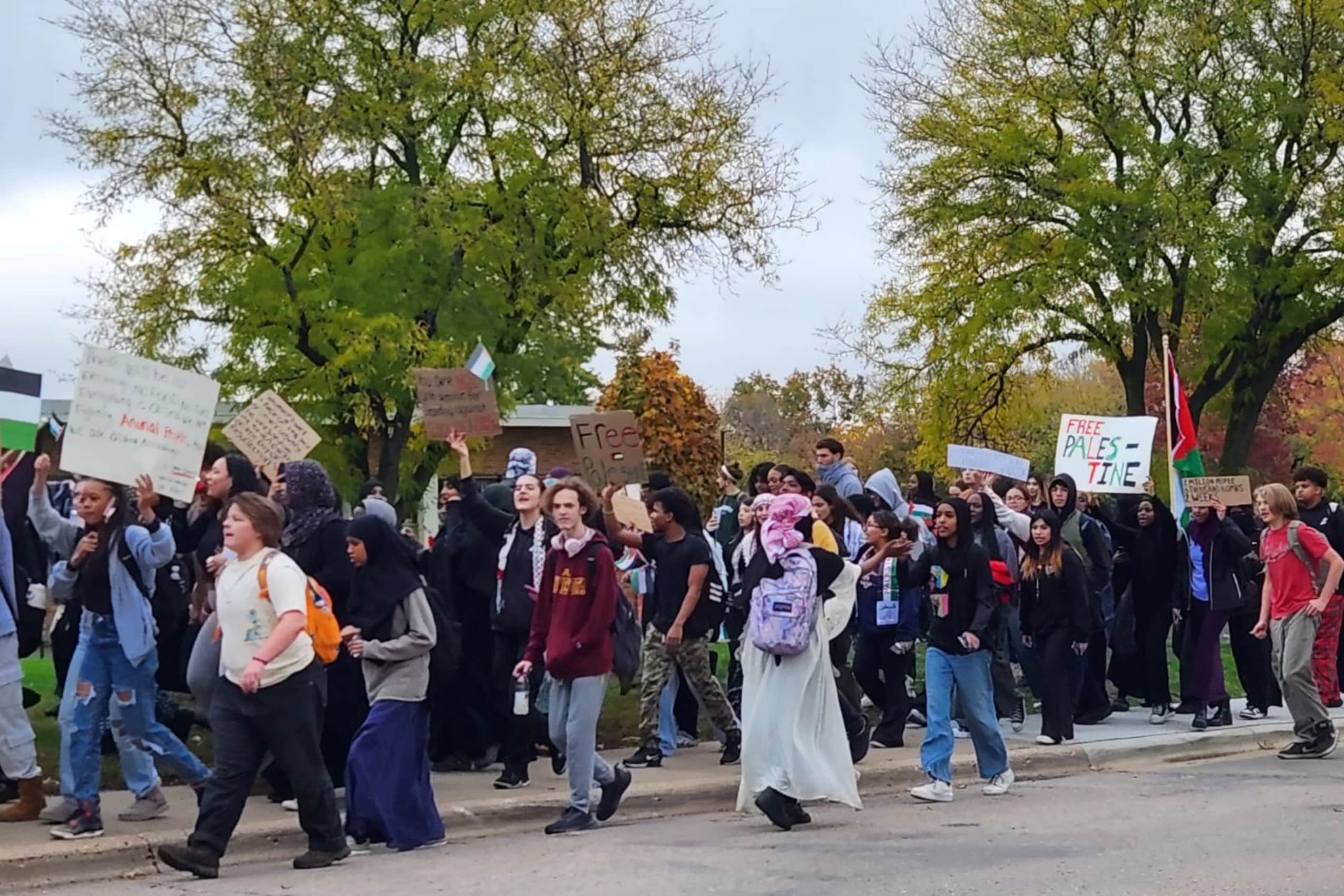 Group of people celebrating on stage