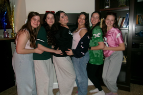 Group of people celebrating on stage