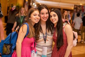 Group of people celebrating on stage