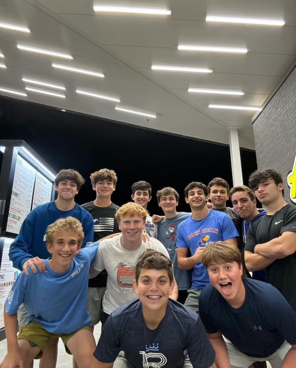 Group of people celebrating on stage