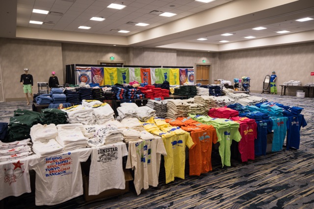 Group of people celebrating on stage